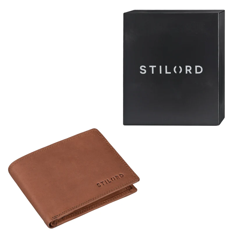 "Elliot" RFID Geldbeutel Herren Leder
