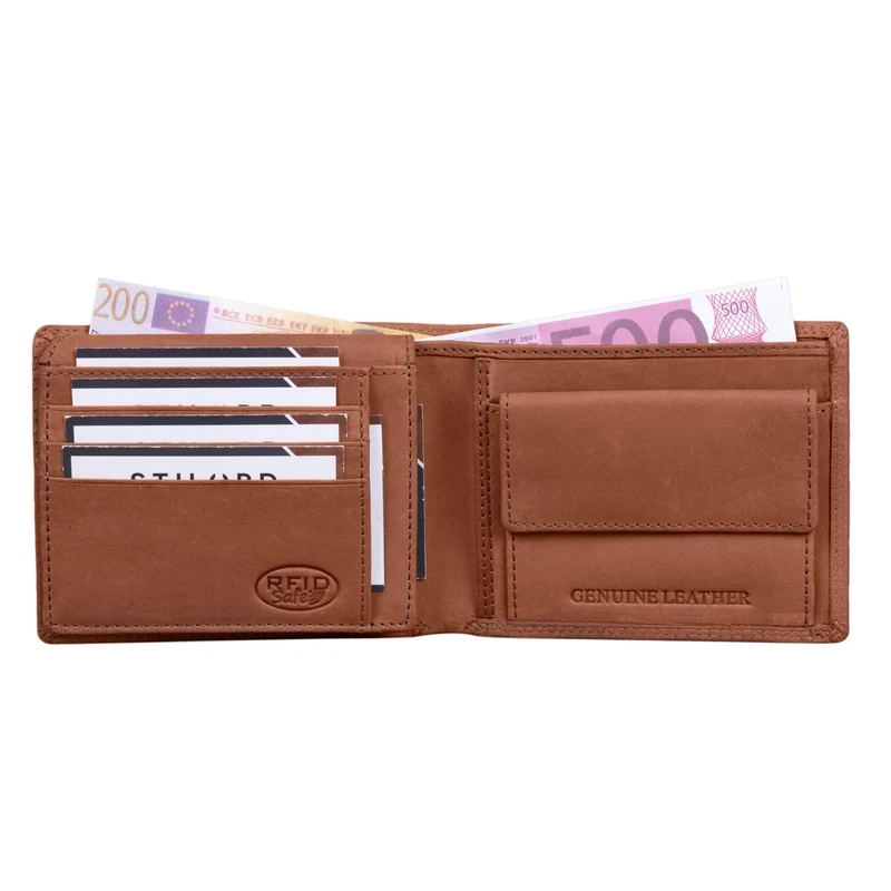 "Elliot" RFID Geldbeutel Herren Leder