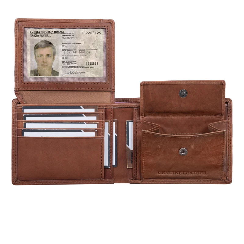 "Elliot" RFID Geldbeutel Herren Leder