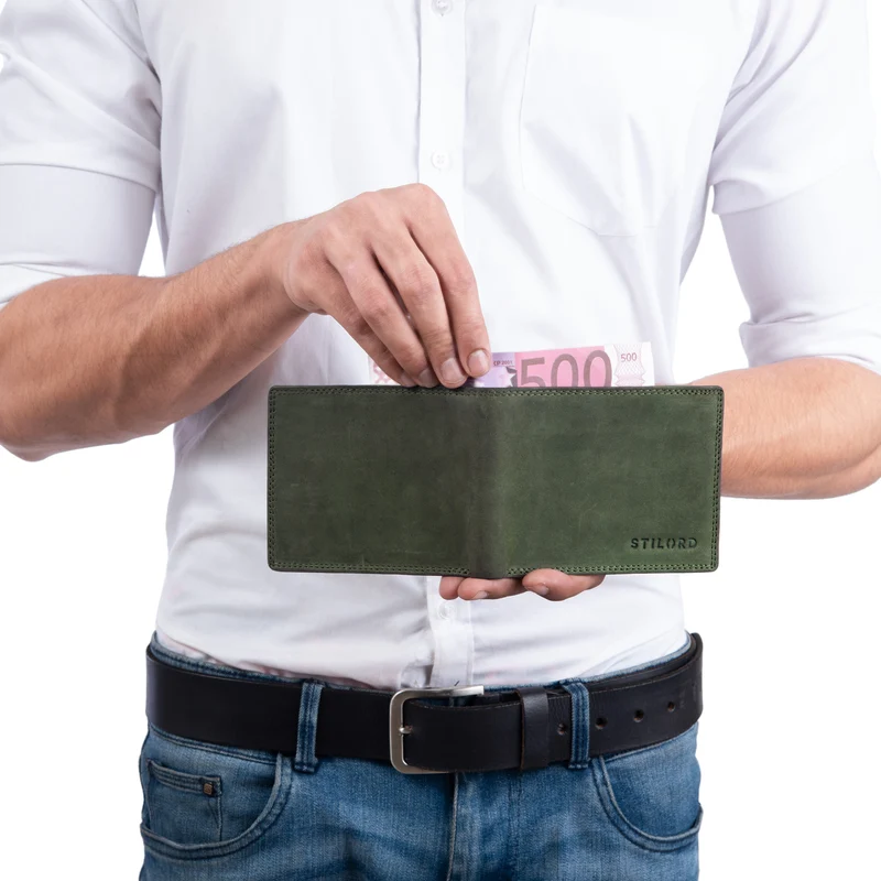 "Elliot" RFID Geldbeutel Herren Leder