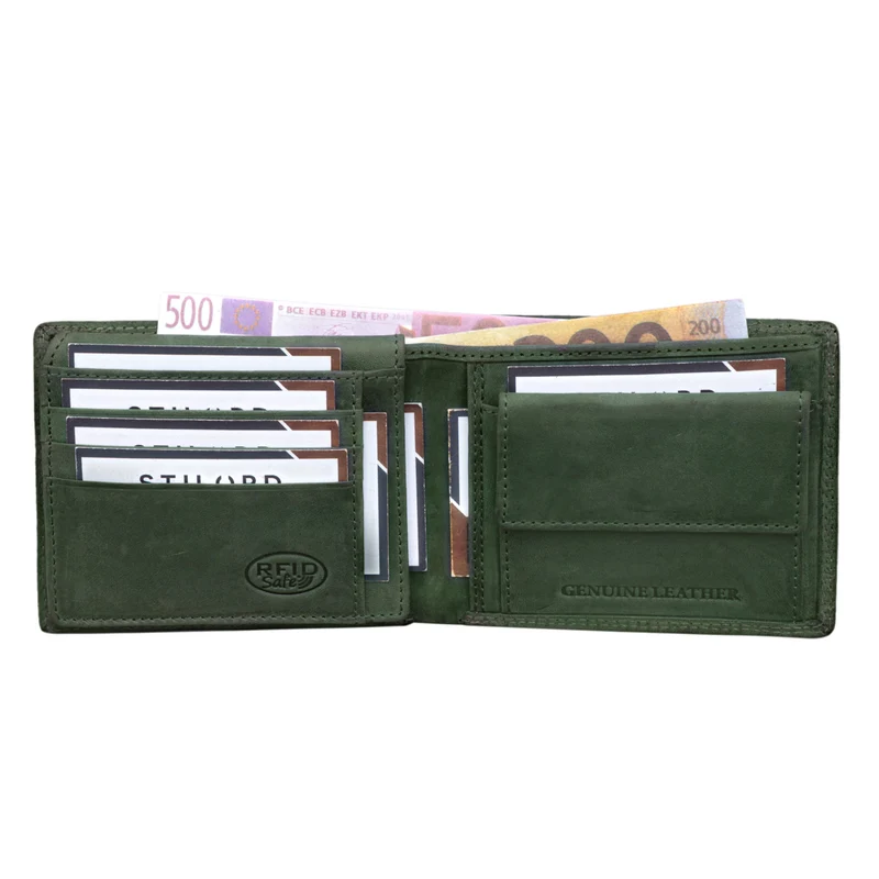 "Elliot" RFID Geldbeutel Herren Leder