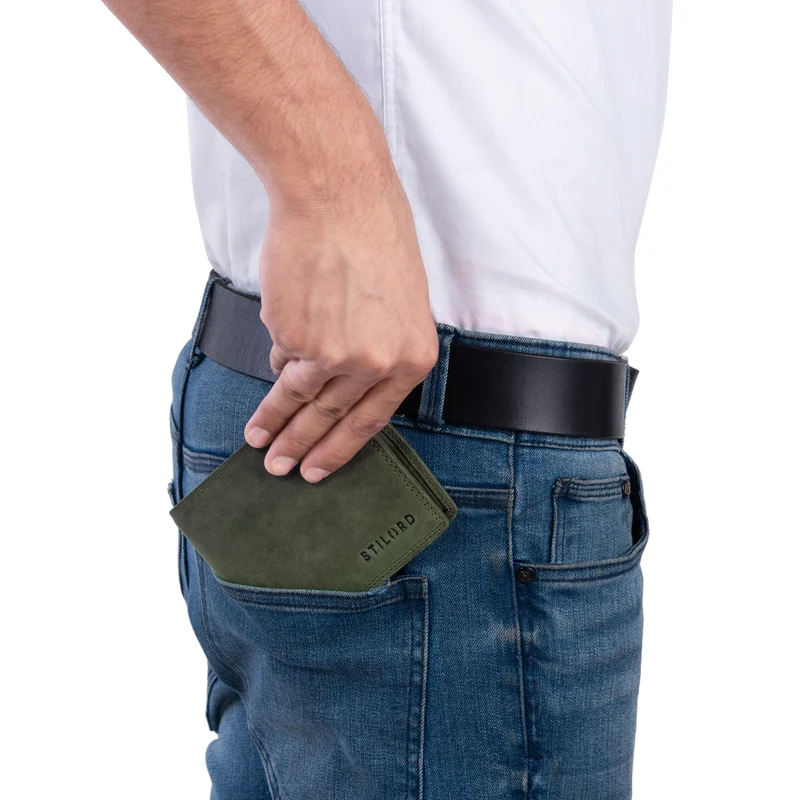 "Elliot" RFID Geldbeutel Herren Leder