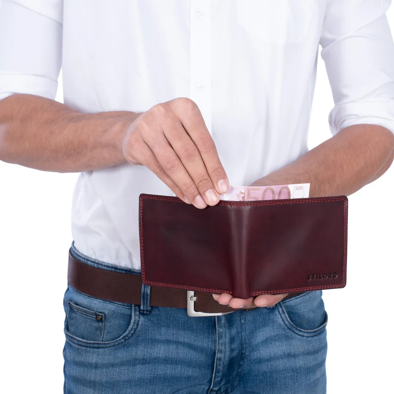 "Elliot" RFID Geldbeutel Herren Leder