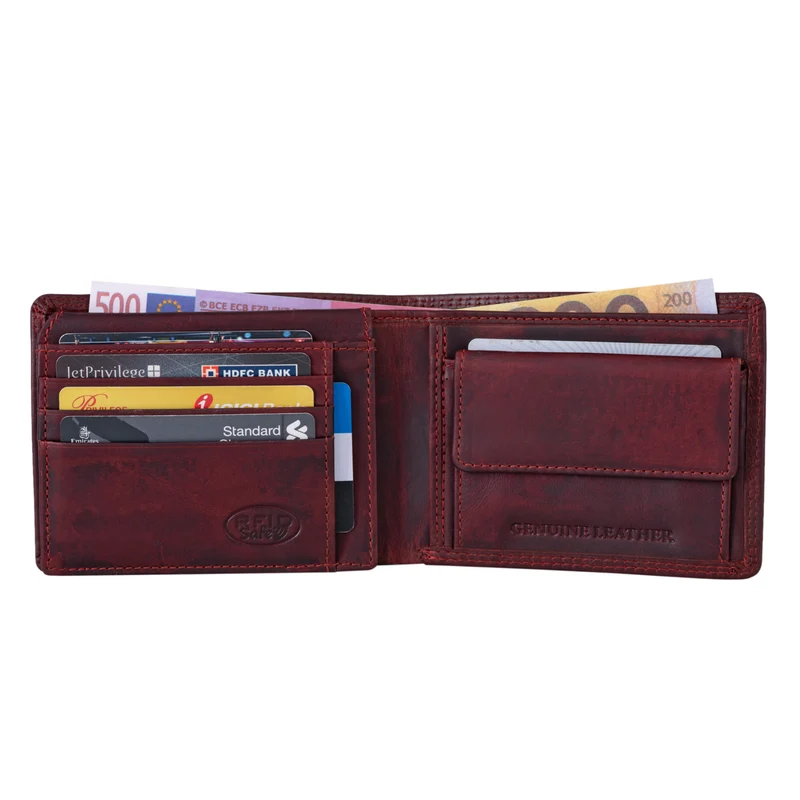 "Elliot" RFID Geldbeutel Herren Leder