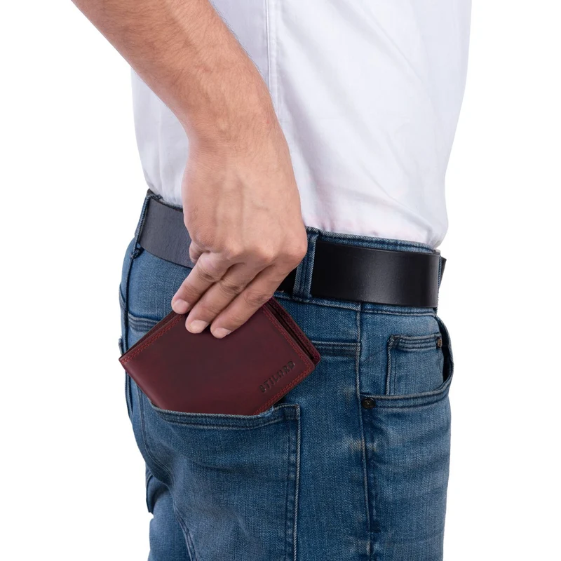 "Elliot" RFID Geldbeutel Herren Leder