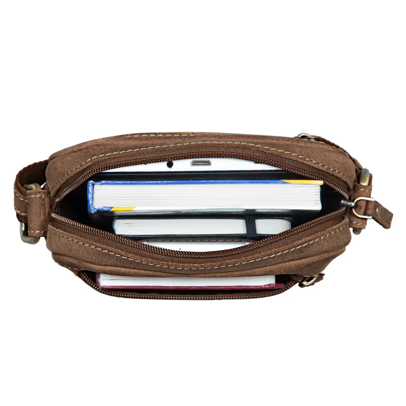 "Taylor" Kleine Tasche Leder Vintage