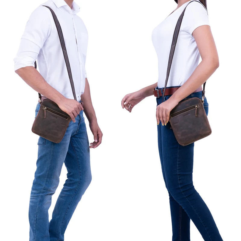 "Taylor" Kleine Tasche Leder Vintage