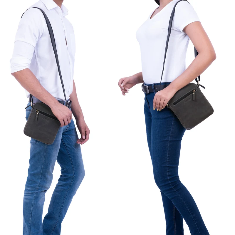 "Taylor" Kleine Tasche Leder Vintage