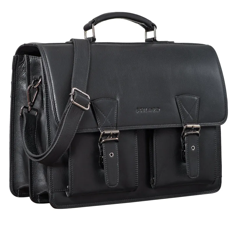 "Jeffrey" Lehrertasche Aktentasche Leder
