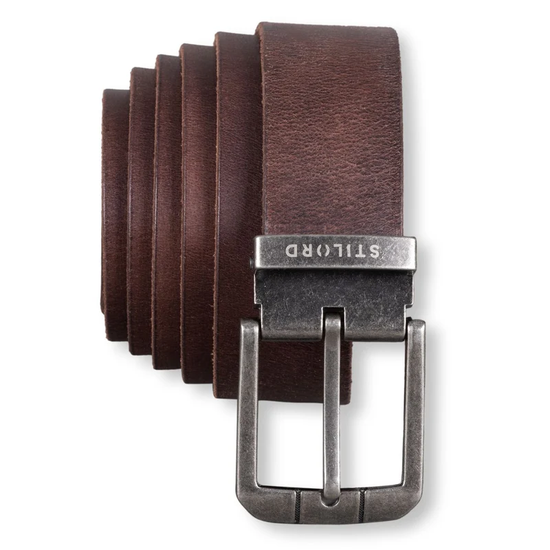 Vintage Ledergürtel Herren 80 -130 cm kürzbar