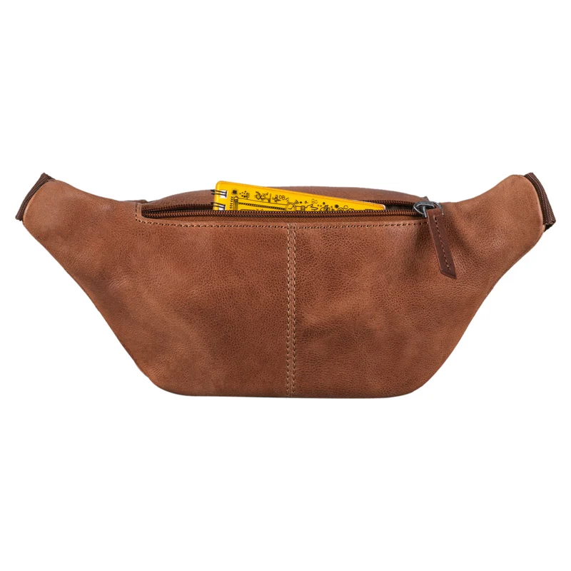 "Zion" Vintage Gürteltasche Echtleder Bauchtasche