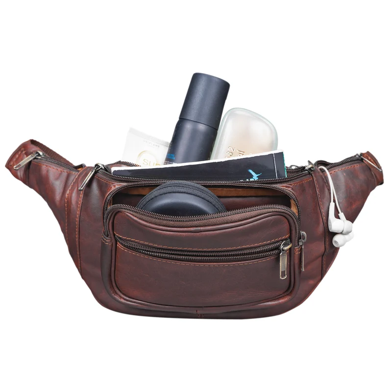 Bauchtasche "Maverick" Gürteltasche Weiches Leder