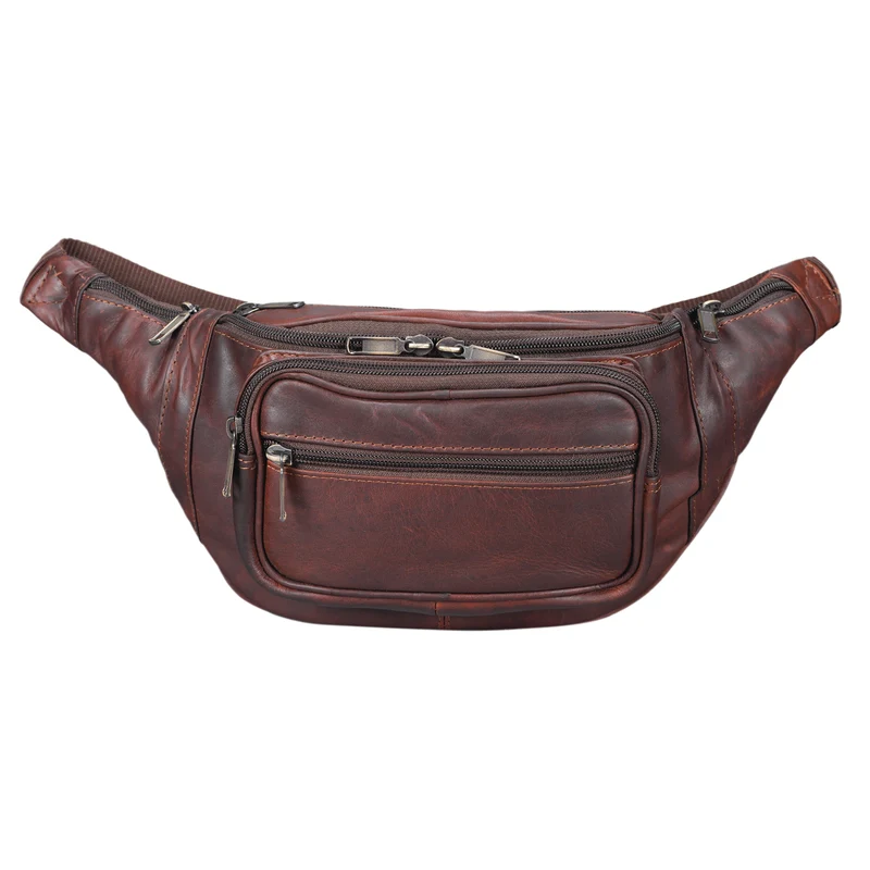 Bauchtasche "Maverick" Gürteltasche Weiches Leder