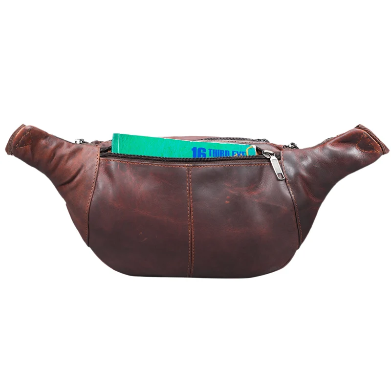 Bauchtasche "Maverick" Gürteltasche Weiches Leder
