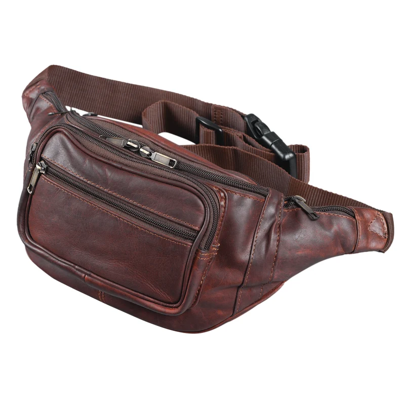 Bauchtasche "Maverick" Gürteltasche Weiches Leder