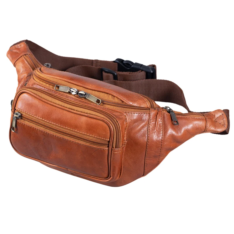 Bauchtasche "Maverick" Gürteltasche Weiches Leder