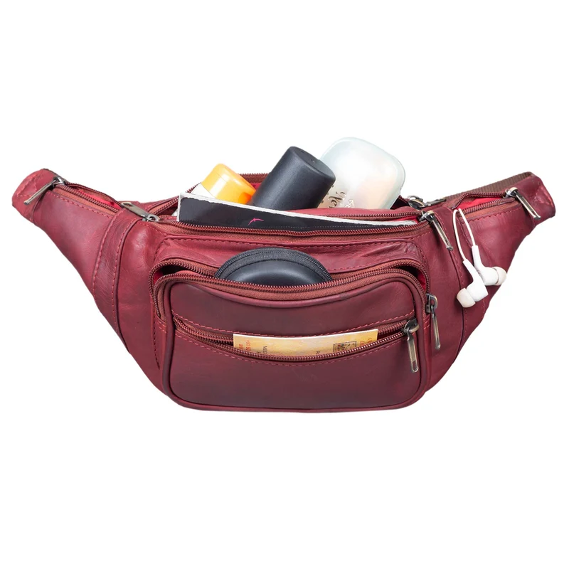 Bauchtasche "Maverick" Gürteltasche Weiches Leder