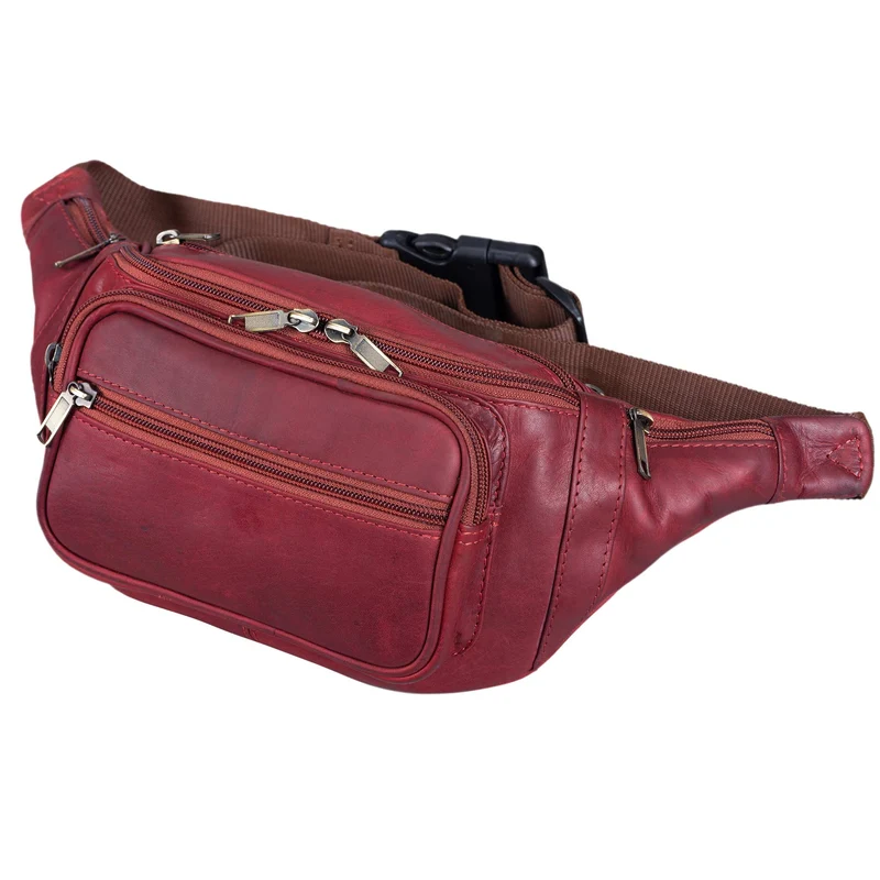 Bauchtasche "Maverick" Gürteltasche Weiches Leder