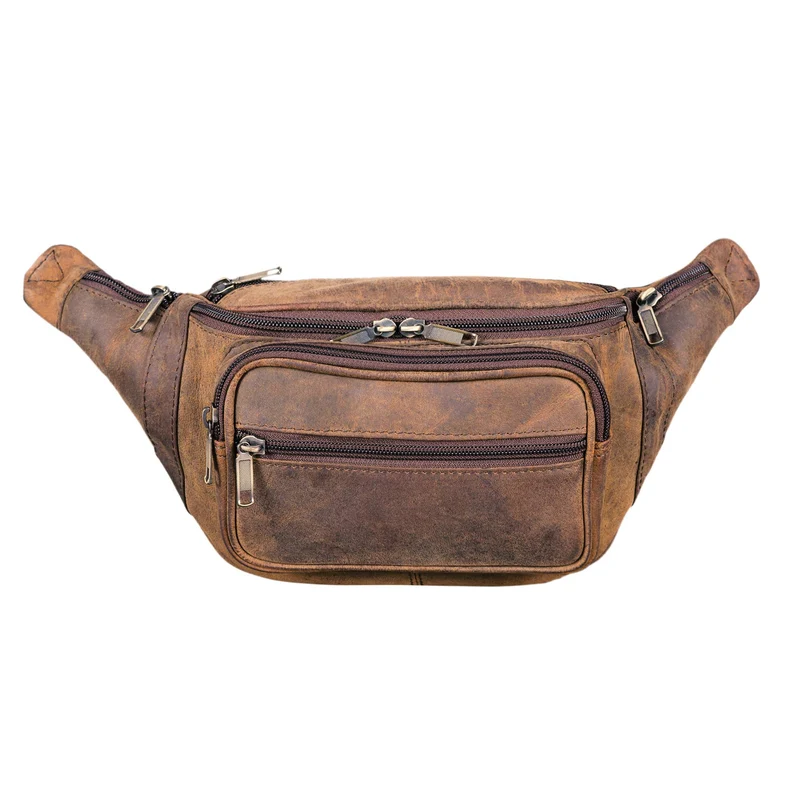 Bauchtasche "Maverick" Gürteltasche Weiches Leder