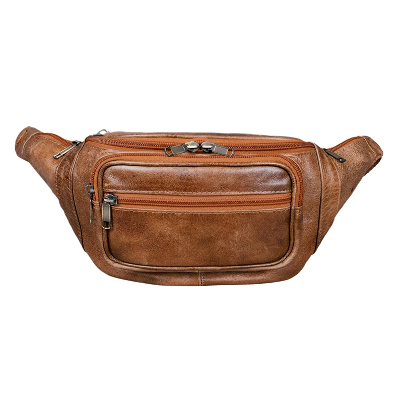 Bauchtasche "Maverick" Gürteltasche Weiches Leder