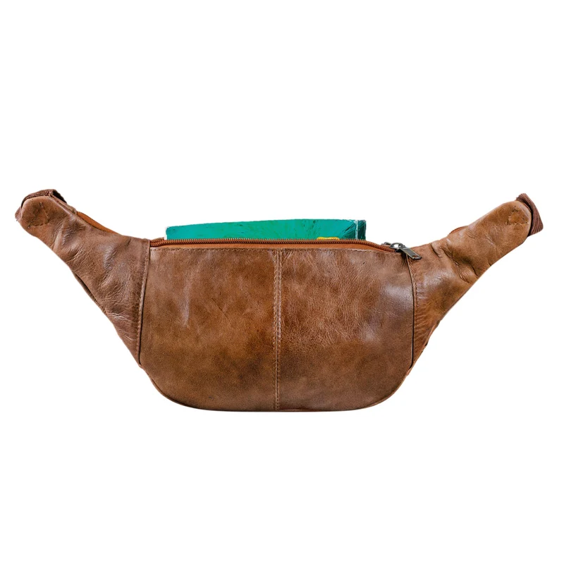 Bauchtasche "Maverick" Gürteltasche Weiches Leder