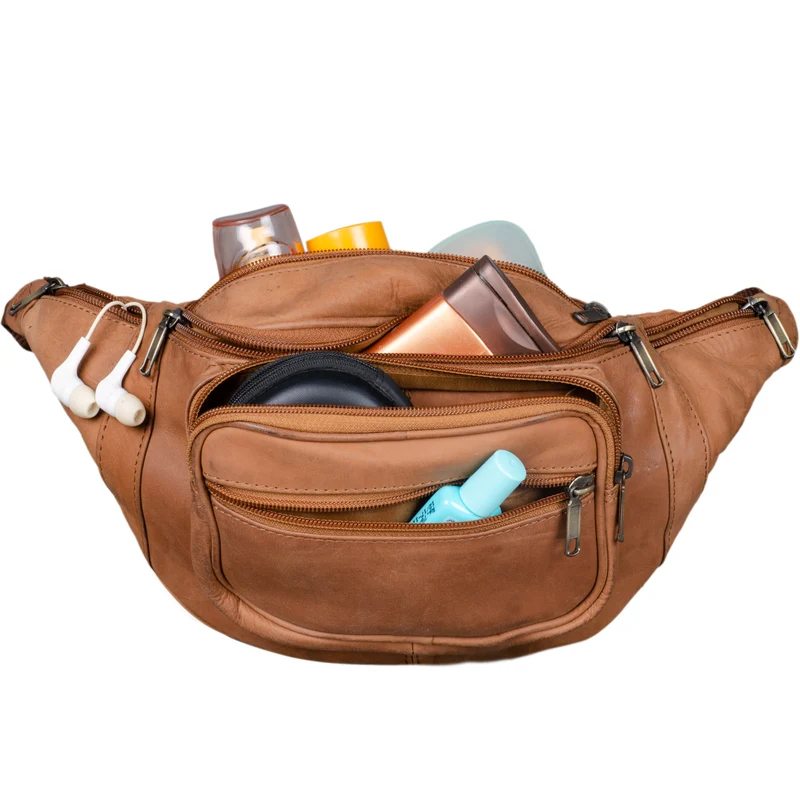 Bauchtasche "Maverick" Gürteltasche Weiches Leder