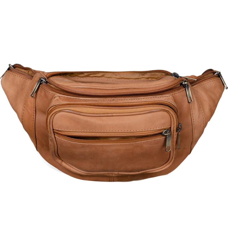 Bauchtasche "Maverick" Gürteltasche Weiches Leder