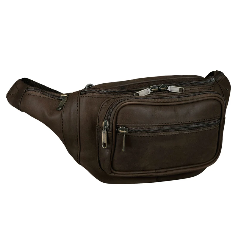 Bauchtasche "Maverick" Gürteltasche Weiches Leder