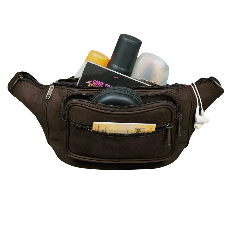 Bauchtasche "Maverick" Gürteltasche Weiches Leder