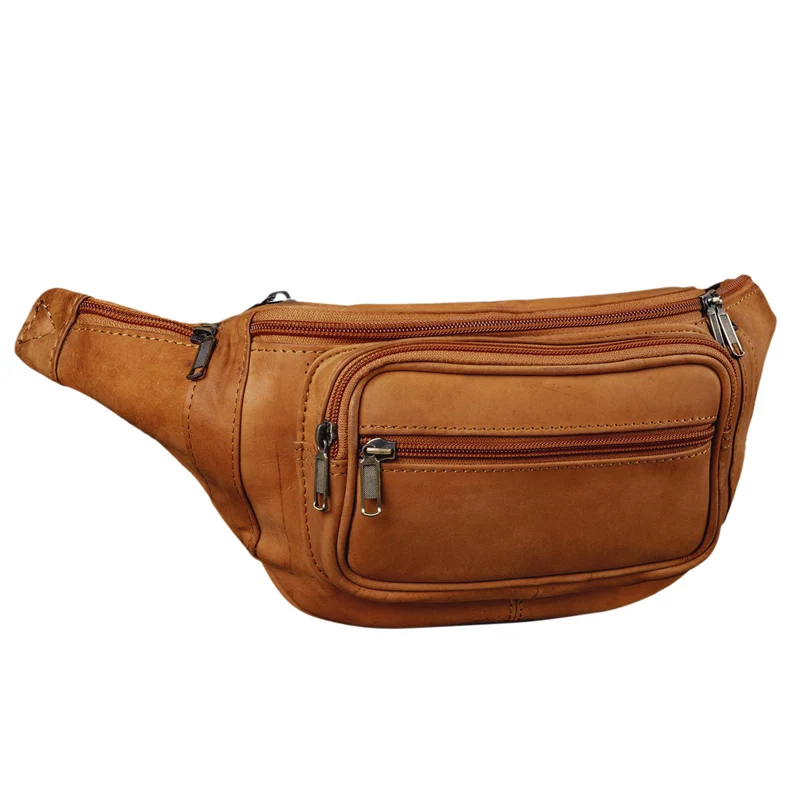 Bauchtasche "Maverick" Gürteltasche Weiches Leder