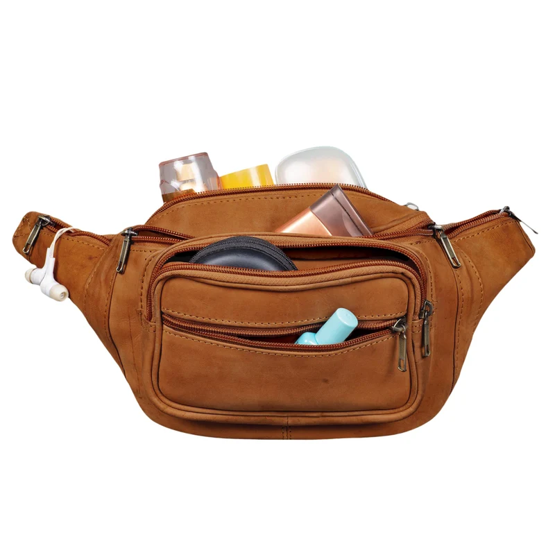 Bauchtasche "Maverick" Gürteltasche Weiches Leder