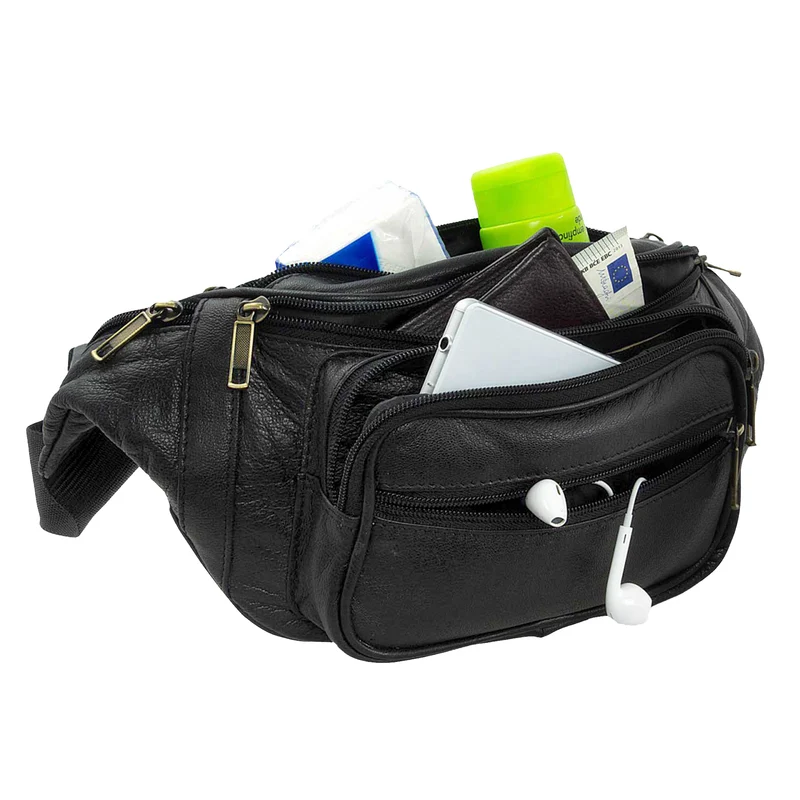 Bauchtasche "Maverick" Gürteltasche Weiches Leder