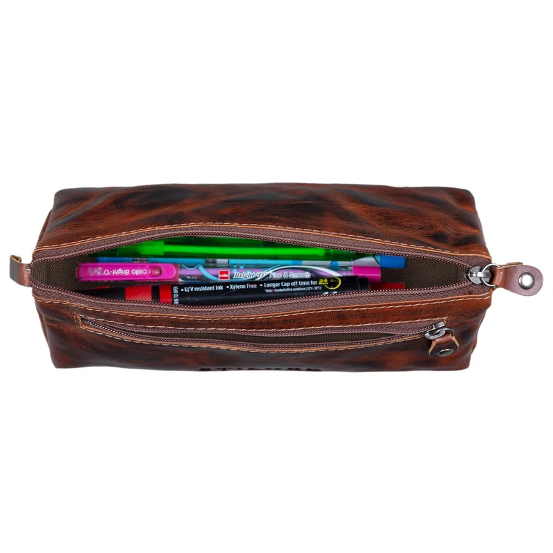 "Alexis" Vintage Leder Etui