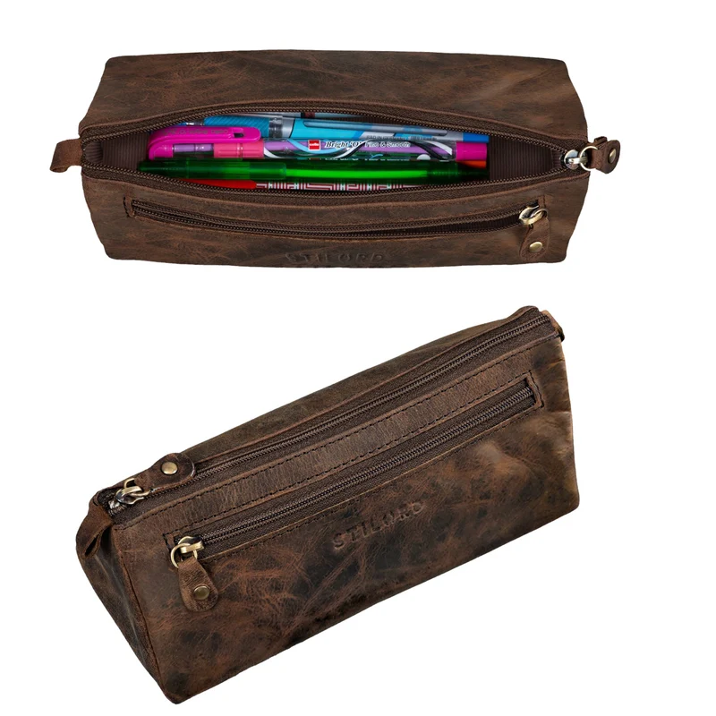 "Alexis" Vintage Leder Etui