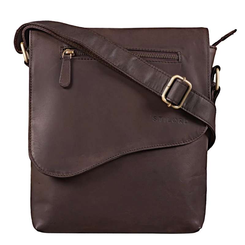 "Amelio" Vintage Leder Umhängetasche