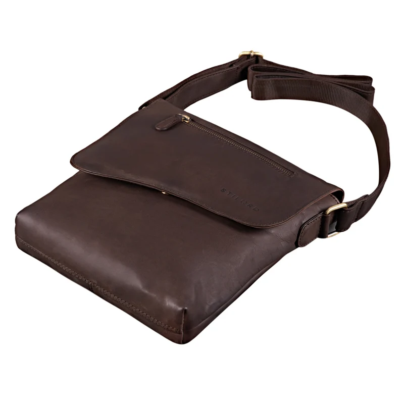 "Amelio" Vintage Leder Umhängetasche