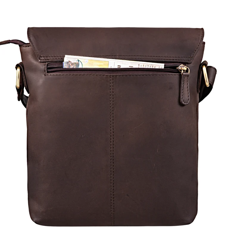 "Amelio" Vintage Leder Umhängetasche