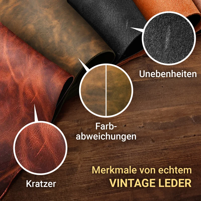 "William" Klassische Aktentasche Herren Leder XL