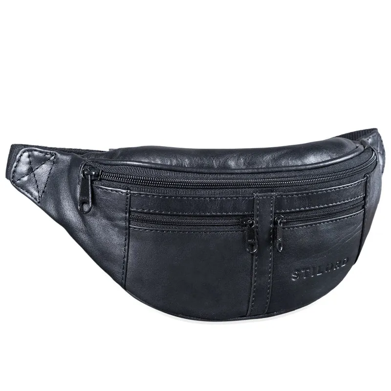 "Echo" Vintage Bauchtasche Hüfttasche Leder