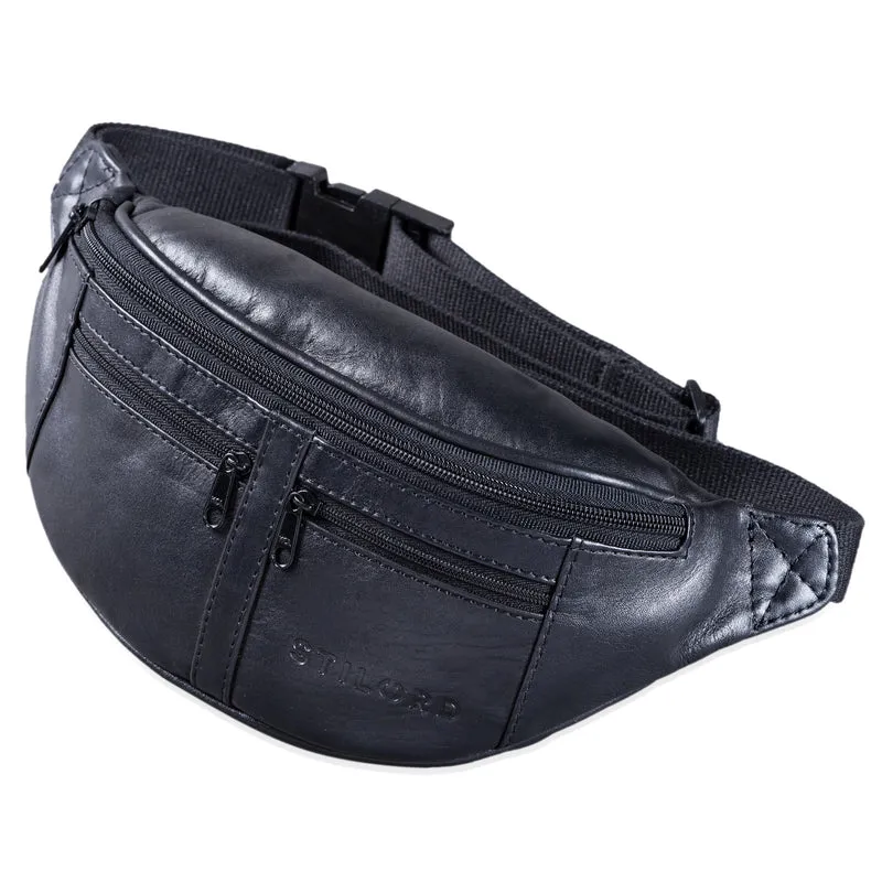 "Echo" Vintage Bauchtasche Hüfttasche Leder