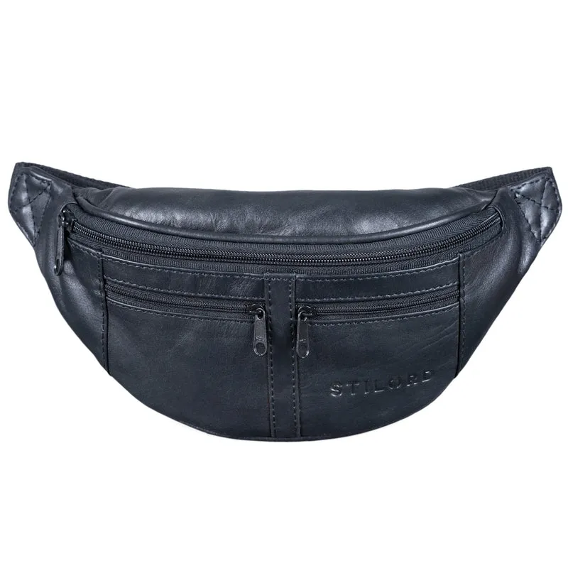 "Echo" Vintage Bauchtasche Hüfttasche Leder