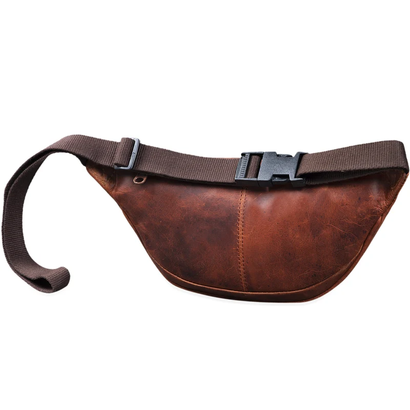 "Echo" Vintage Bauchtasche Hüfttasche Leder