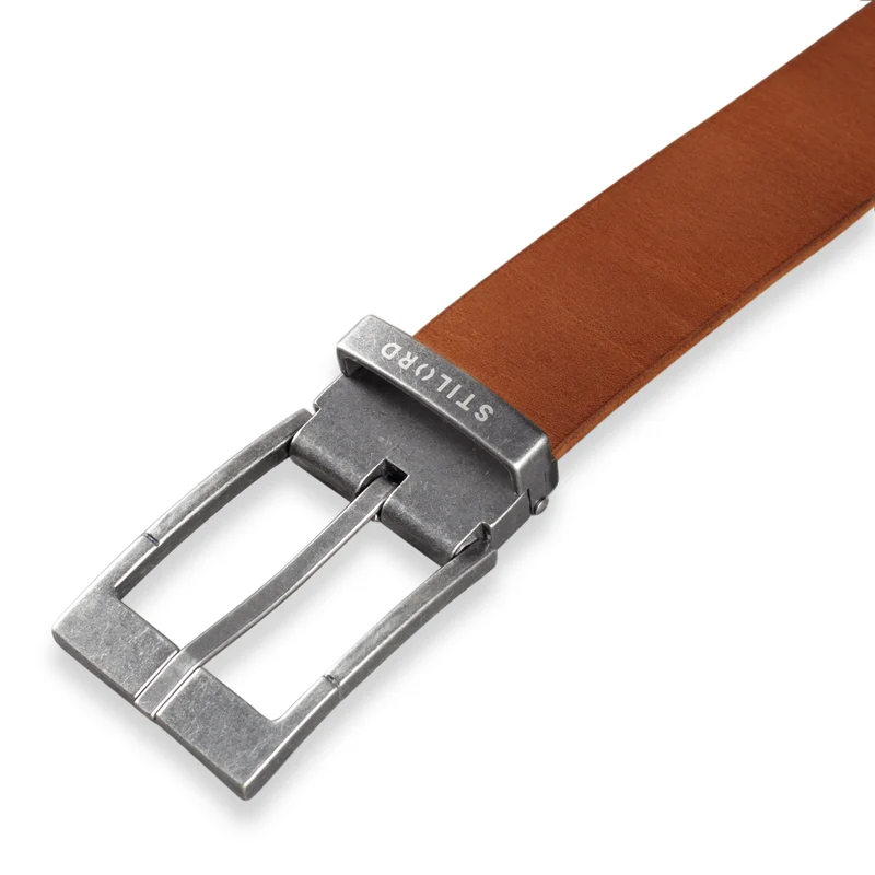Ledergürtel Braun Herren Business