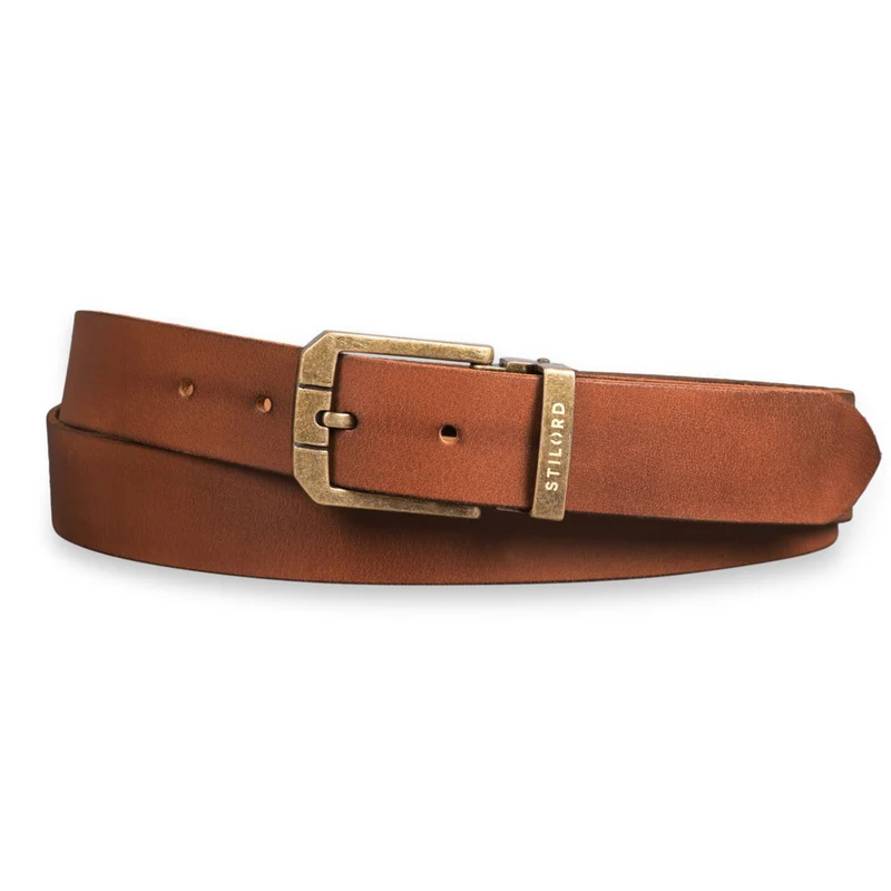 Ledergürtel Braun Herren Business