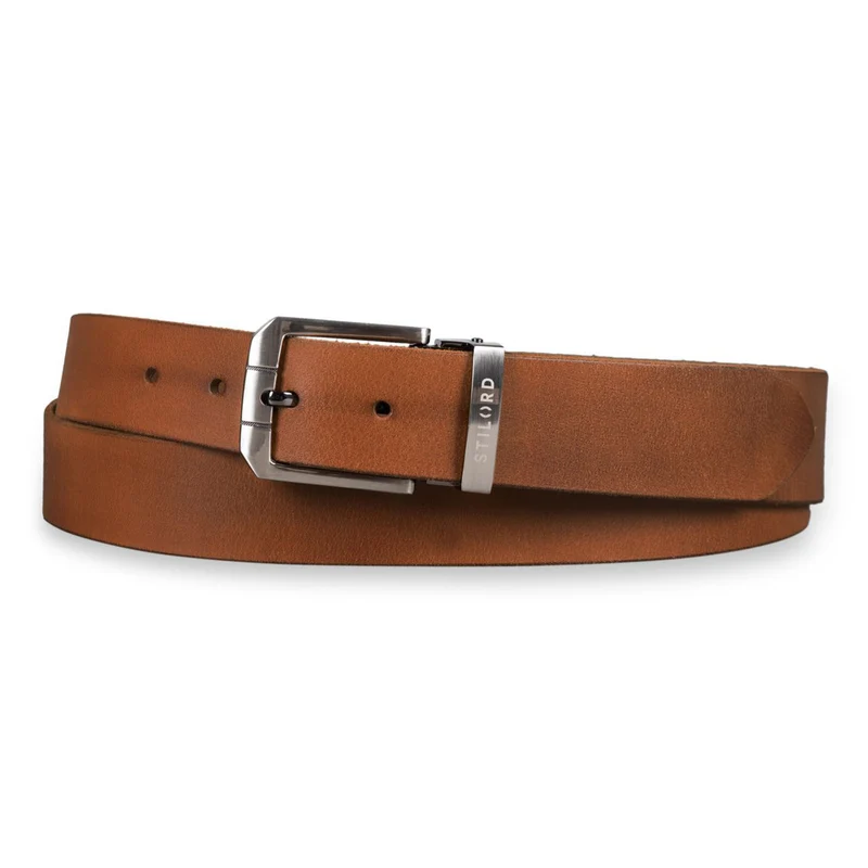 Ledergürtel Braun Herren Business