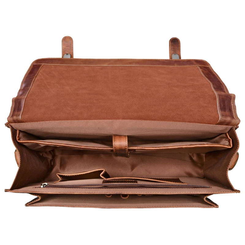 "James" Leder Business Aktentasche