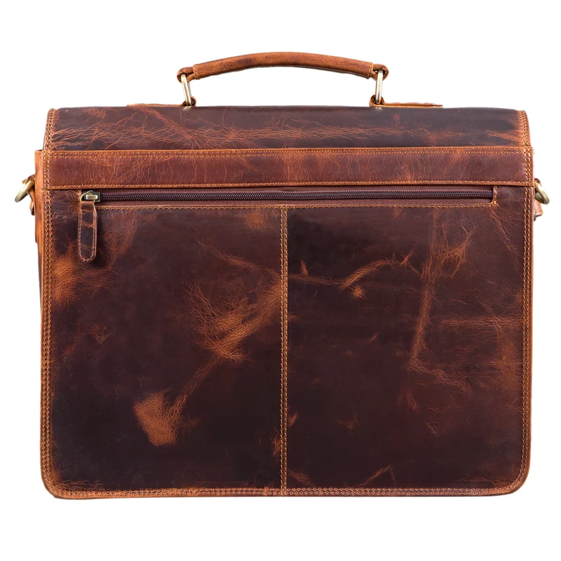 "James" Leder Business Aktentasche