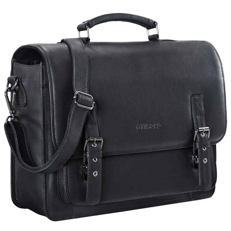"James" Leder Business Aktentasche