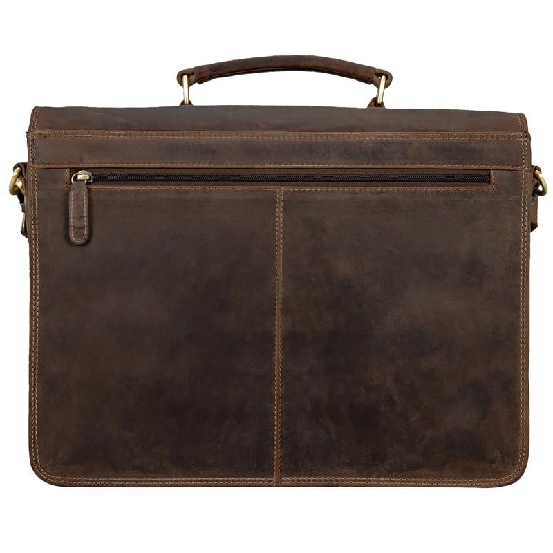 "James" Leder Business Aktentasche