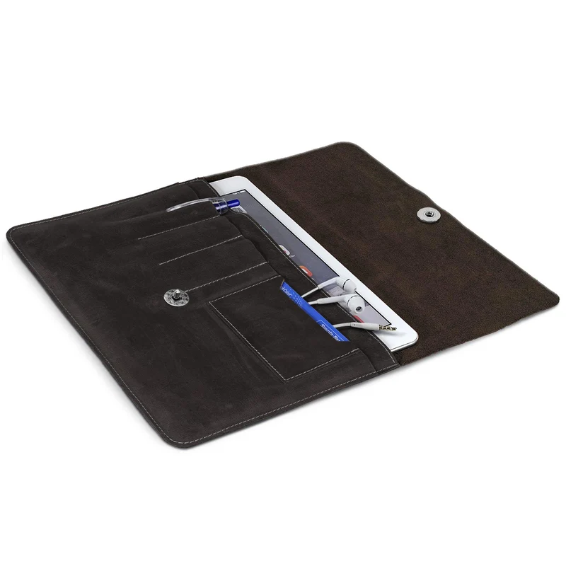"Dallas" Ledertasche für iPad 9,7 - 10.5 Zoll